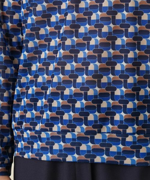 Leilian PLUS HOUSE / レリアンプラスハウス カットソー | 総柄ブラウス【ROCHAS Premiere】 | 詳細6