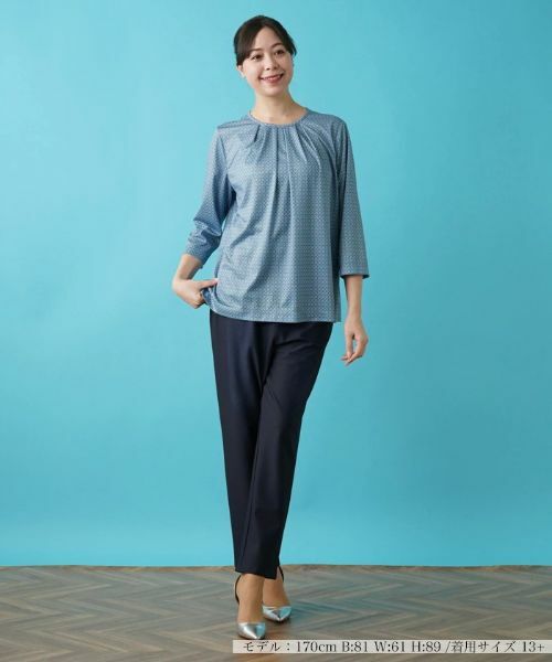 Leilian PLUS HOUSE / レリアンプラスハウス カットソー | カットソートップス【ROCHAS Premiere】【RATTI】 | 詳細1