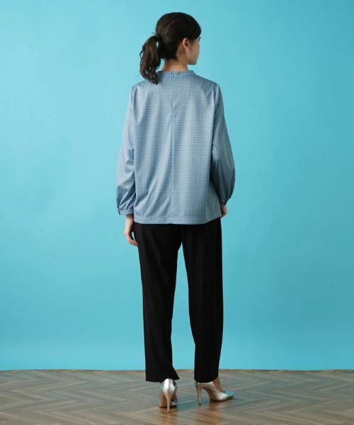 Leilian PLUS HOUSE / レリアンプラスハウス カットソー | プリントカットソー【ROCHAS Premiere】【RATTI】 | 詳細3