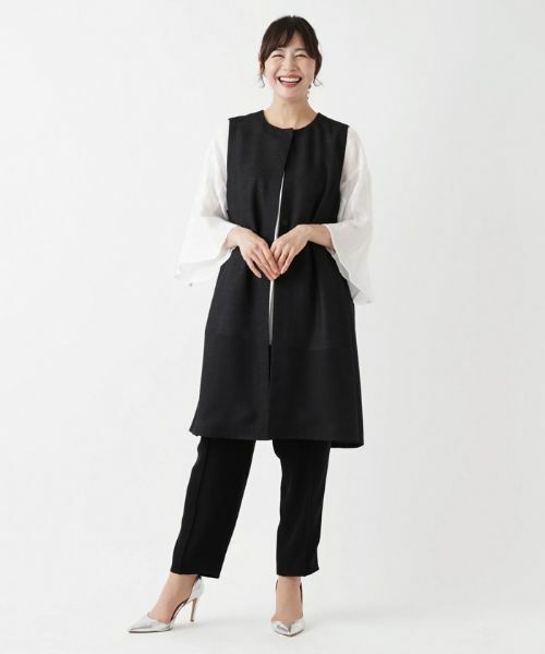 Leilian PLUS HOUSE / レリアンプラスハウス テーラードジャケット | 洗えるベスト【プラス企画】 | 詳細13