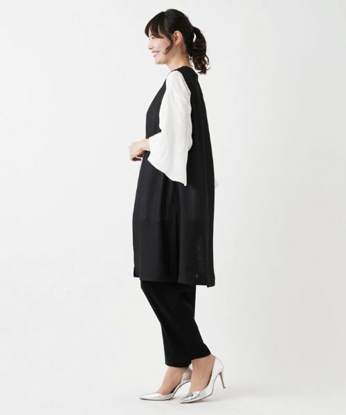 Leilian PLUS HOUSE / レリアンプラスハウス テーラードジャケット | 洗えるベスト【プラス企画】 | 詳細14