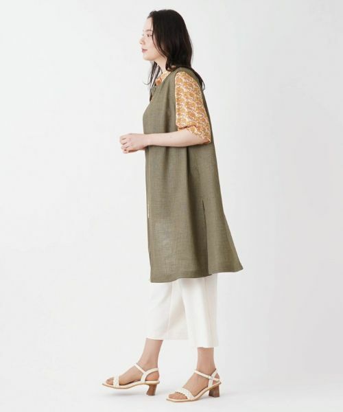 Leilian PLUS HOUSE / レリアンプラスハウス テーラードジャケット | 洗えるベスト【プラス企画】 | 詳細2