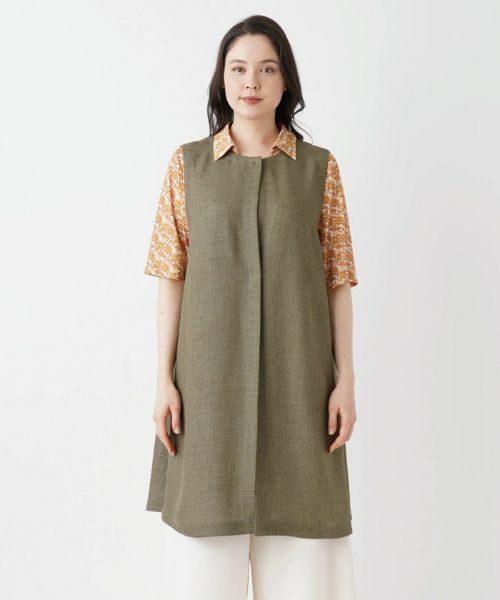 Leilian PLUS HOUSE / レリアンプラスハウス テーラードジャケット | 洗えるベスト【プラス企画】 | 詳細4