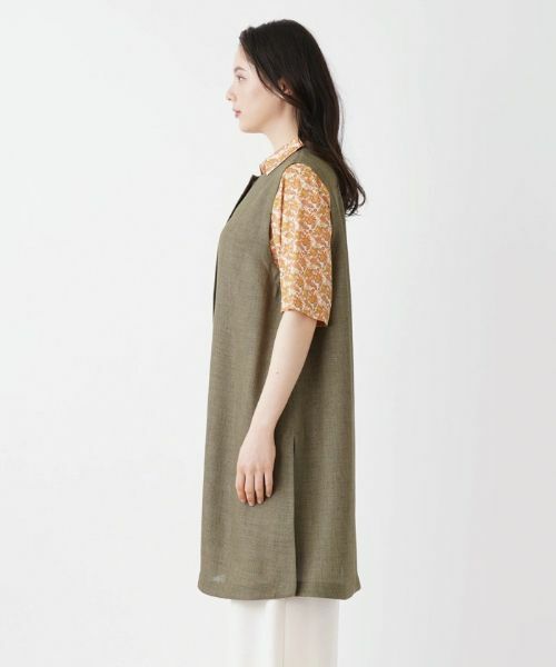 Leilian PLUS HOUSE / レリアンプラスハウス テーラードジャケット | 洗えるベスト【プラス企画】 | 詳細5