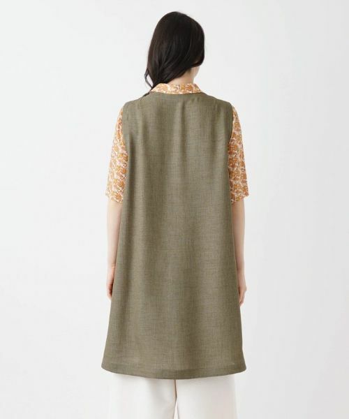 Leilian PLUS HOUSE / レリアンプラスハウス テーラードジャケット | 洗えるベスト【プラス企画】 | 詳細6