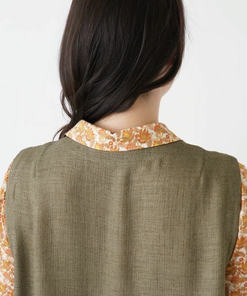 Leilian PLUS HOUSE / レリアンプラスハウス テーラードジャケット | 洗えるベスト【プラス企画】 | 詳細9