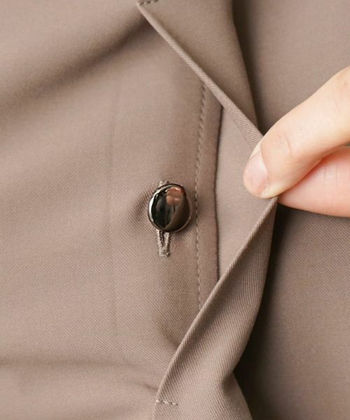 Leilian PLUS HOUSE / レリアンプラスハウス テーラードジャケット | 洗えるハーフ丈ベスト【プラス企画】 | 詳細9