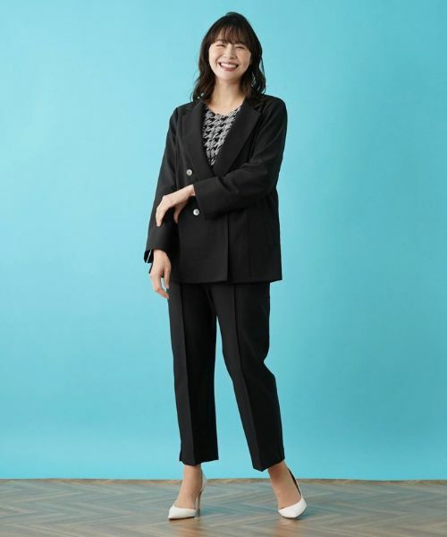 Leilian PLUS HOUSE / レリアンプラスハウス テーラードジャケット | ダブルブレステッドブレザー【プラス企画】 | 詳細1