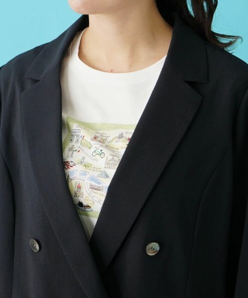 Leilian PLUS HOUSE / レリアンプラスハウス テーラードジャケット | ダブルブレステッドブレザー【プラス企画】 | 詳細10