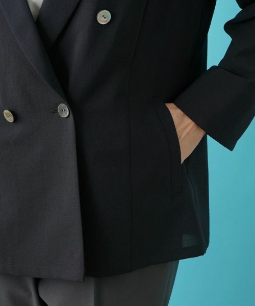 Leilian PLUS HOUSE / レリアンプラスハウス テーラードジャケット | ダブルブレステッドブレザー【プラス企画】 | 詳細15