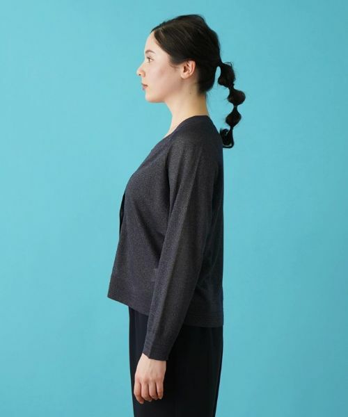 Leilian PLUS HOUSE / レリアンプラスハウス カーディガン・ボレロ | Vネックニットカーディガン【プラス企画】 | 詳細11