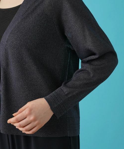 Leilian PLUS HOUSE / レリアンプラスハウス カーディガン・ボレロ | Vネックニットカーディガン【プラス企画】 | 詳細15