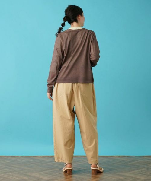 Leilian PLUS HOUSE / レリアンプラスハウス カーディガン・ボレロ | Vネックニットカーディガン【プラス企画】 | 詳細3