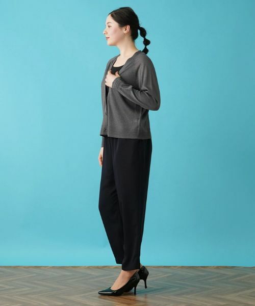 Leilian PLUS HOUSE / レリアンプラスハウス カーディガン・ボレロ | Vネックニットカーディガン【プラス企画】 | 詳細5