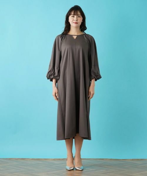 Leilian PLUS HOUSE / レリアンプラスハウス ドレス | フレアシルエットワンピース【プラス企画】 | 詳細10