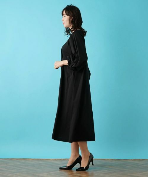 Leilian PLUS HOUSE / レリアンプラスハウス ドレス | フレアシルエットワンピース【プラス企画】 | 詳細5