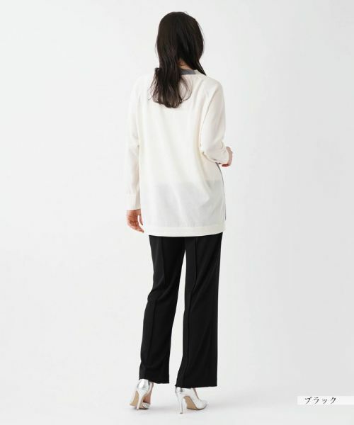 Leilian PLUS HOUSE / レリアンプラスハウス その他パンツ | 【店舗人気】センターラインパンツ【プラス企画】 | 詳細3