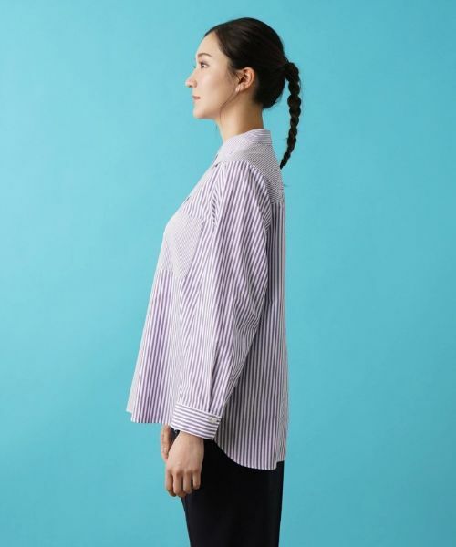 Leilian PLUS HOUSE / レリアンプラスハウス シャツ・ブラウス | 羽織ブラウス【プラス企画】 | 詳細5