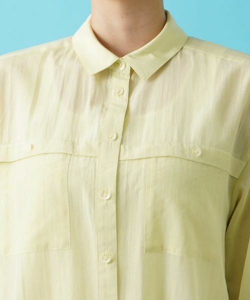 Leilian PLUS HOUSE / レリアンプラスハウス シャツ・ブラウス | 羽織ブラウス【プラス企画】 | 詳細10