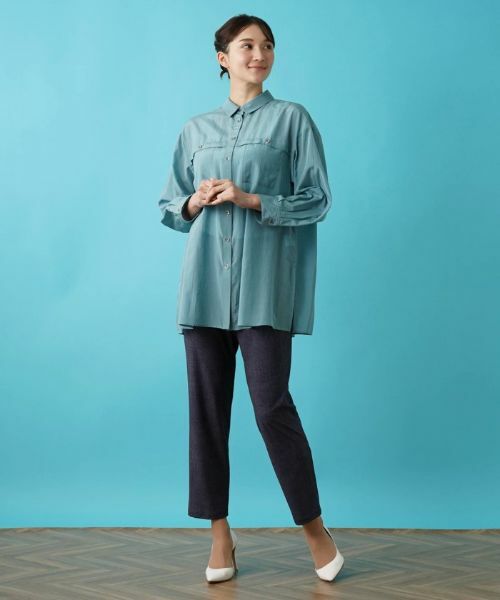 Leilian PLUS HOUSE / レリアンプラスハウス シャツ・ブラウス | 羽織ブラウス【プラス企画】 | 詳細18