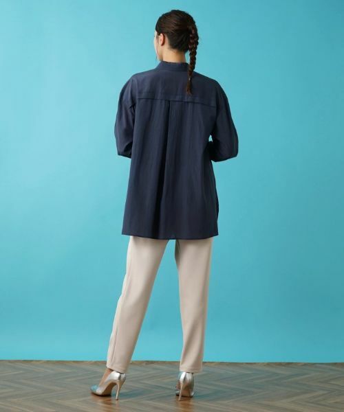 Leilian PLUS HOUSE / レリアンプラスハウス シャツ・ブラウス | 羽織ブラウス【プラス企画】 | 詳細3