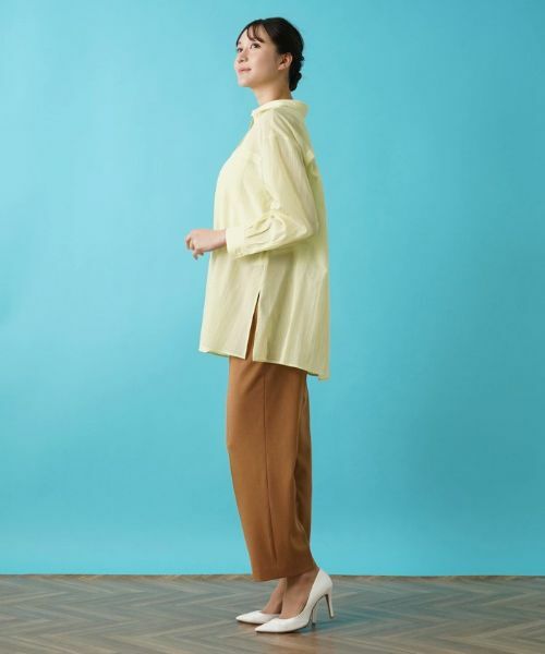 Leilian PLUS HOUSE / レリアンプラスハウス シャツ・ブラウス | 羽織ブラウス【プラス企画】 | 詳細5