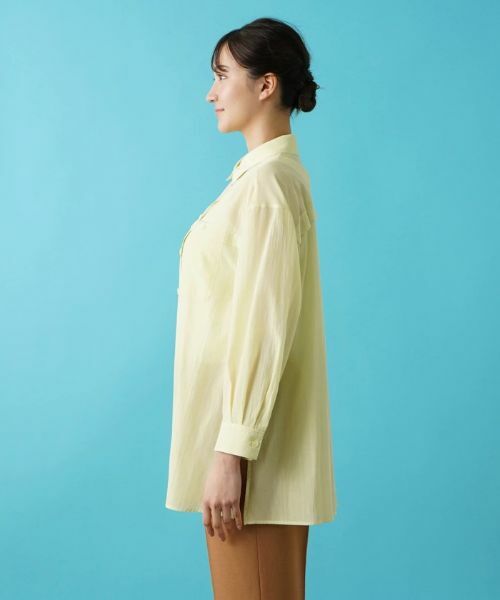 Leilian PLUS HOUSE / レリアンプラスハウス シャツ・ブラウス | 羽織ブラウス【プラス企画】 | 詳細8