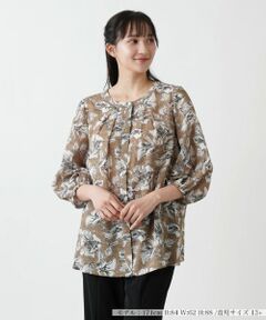 Leilian PLUS HOUSE / レリアンプラスハウス シャツ・ブラウス | ブラウス【プラス企画】