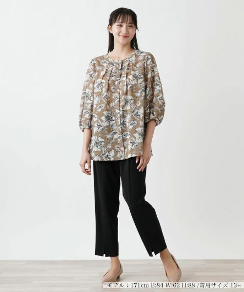 Leilian PLUS HOUSE / レリアンプラスハウス シャツ・ブラウス | ブラウス【プラス企画】 | 詳細1