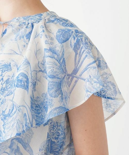 Leilian PLUS HOUSE / レリアンプラスハウス シャツ・ブラウス | フラワープリントブラウス【プラス企画】 | 詳細9