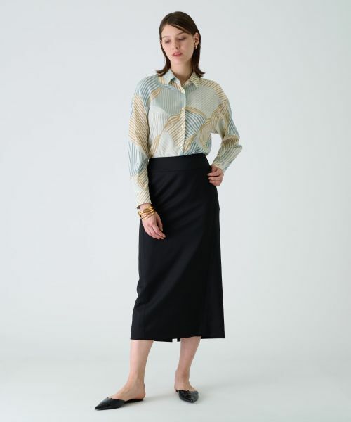 Leilian PLUS HOUSE / レリアンプラスハウス ミニ・ひざ丈スカート | ロングタイトスカート【BOURGE】 | 詳細10