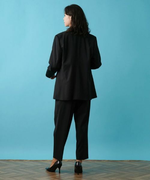 Leilian PLUS HOUSE / レリアンプラスハウス その他パンツ | タックテーパードパンツ【BOURGE】 | 詳細9