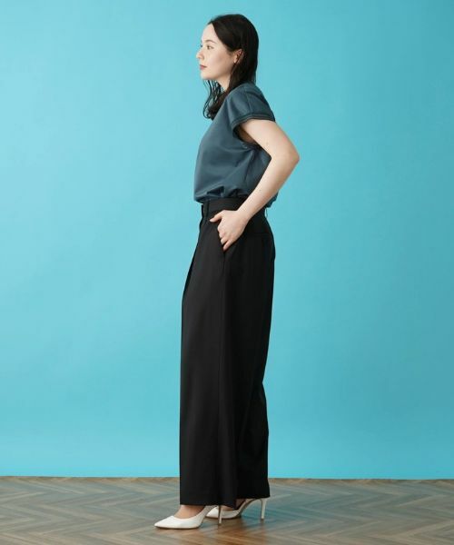 Leilian PLUS HOUSE / レリアンプラスハウス その他パンツ | センタープレスパンツ【BOURGE】 | 詳細8