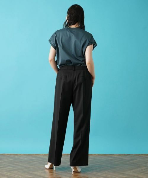 Leilian PLUS HOUSE / レリアンプラスハウス その他パンツ | センタープレスパンツ【BOURGE】 | 詳細9