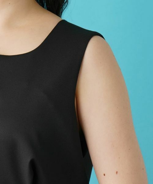 Leilian PLUS HOUSE / レリアンプラスハウス ドレス | サテン切替ロングワンピース【BOURGE】 | 詳細19