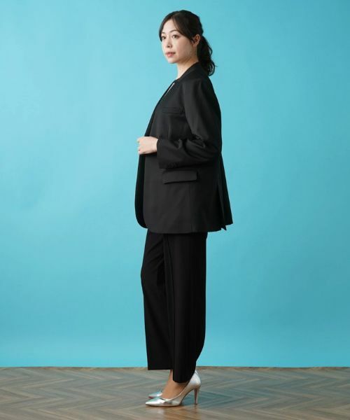 Leilian PLUS HOUSE / レリアンプラスハウス テーラードジャケット | ノーカラージャケット【BOURGE】 | 詳細13