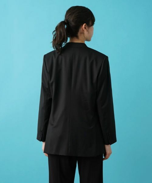 Leilian PLUS HOUSE / レリアンプラスハウス テーラードジャケット | ノーカラージャケット【BOURGE】 | 詳細17