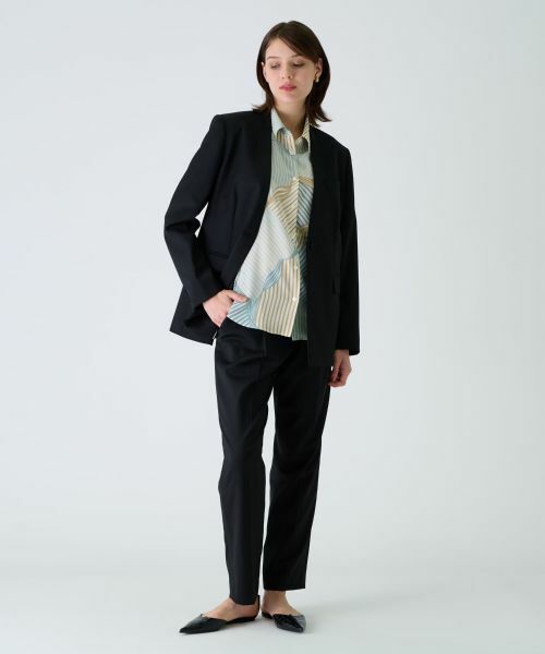 Leilian PLUS HOUSE / レリアンプラスハウス テーラードジャケット | ノーカラージャケット【BOURGE】 | 詳細7