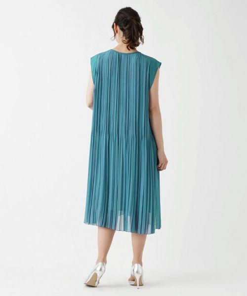Leilian PLUS HOUSE / レリアンプラスハウス ドレス | 洗えるプリーツワンピース【プラス企画】 | 詳細11
