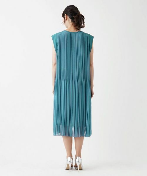 Leilian PLUS HOUSE / レリアンプラスハウス ドレス | 洗えるプリーツワンピース【プラス企画】 | 詳細14