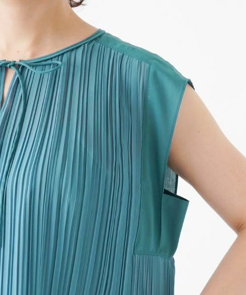 Leilian PLUS HOUSE / レリアンプラスハウス ドレス | 洗えるプリーツワンピース【プラス企画】 | 詳細17