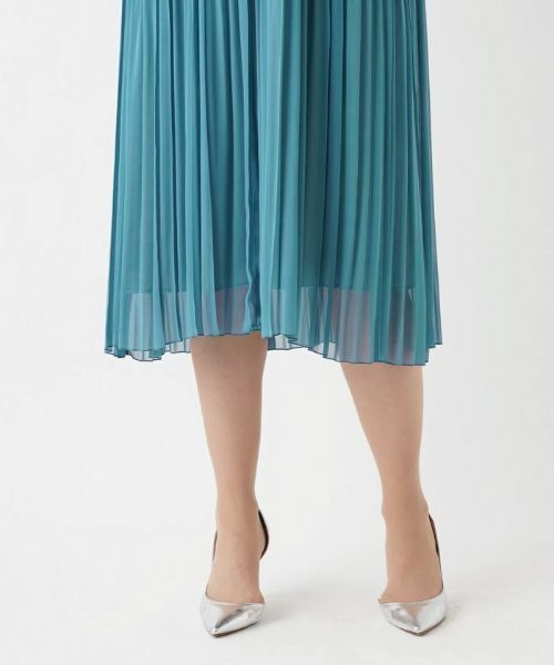 Leilian PLUS HOUSE / レリアンプラスハウス ドレス | 洗えるプリーツワンピース【プラス企画】 | 詳細18