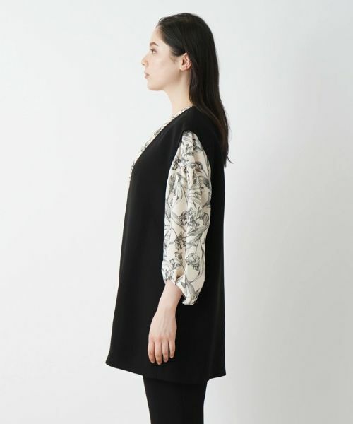 Leilian PLUS HOUSE / レリアンプラスハウス テーラードジャケット | ロングレングスジレ【BOURGE】 | 詳細5