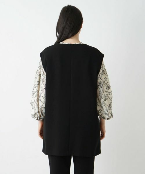 Leilian PLUS HOUSE / レリアンプラスハウス テーラードジャケット | ロングレングスジレ【BOURGE】 | 詳細6