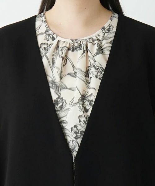 Leilian PLUS HOUSE / レリアンプラスハウス テーラードジャケット | ロングレングスジレ【BOURGE】 | 詳細7