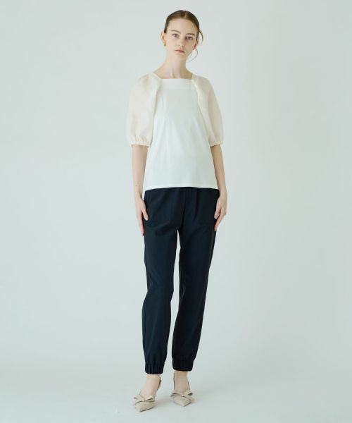 Leilian PLUS HOUSE / レリアンプラスハウス カットソー | ドット柄カットソー【BOURGE】 | 詳細1