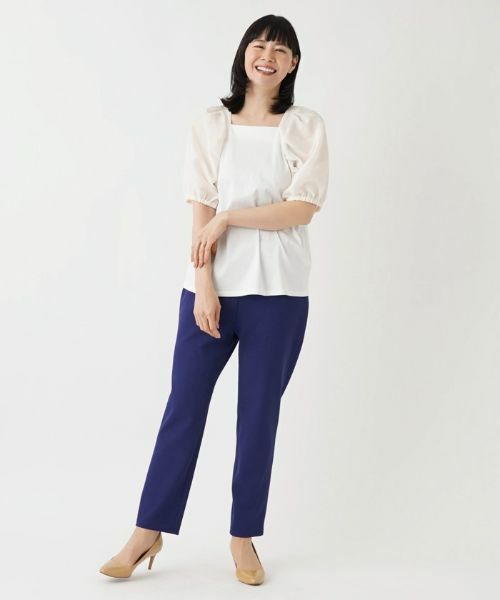 Leilian PLUS HOUSE / レリアンプラスハウス カットソー | ドット柄カットソー【BOURGE】 | 詳細10