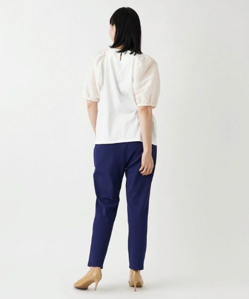 Leilian PLUS HOUSE / レリアンプラスハウス カットソー | ドット柄カットソー【BOURGE】 | 詳細12