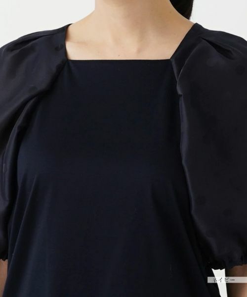 Leilian PLUS HOUSE / レリアンプラスハウス カットソー | ドット柄カットソー【BOURGE】 | 詳細19