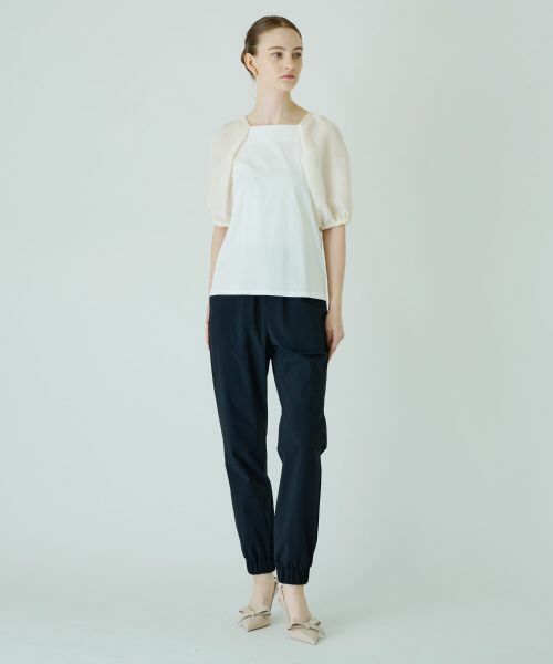 Leilian PLUS HOUSE / レリアンプラスハウス カットソー | ドット柄カットソー【BOURGE】 | 詳細2